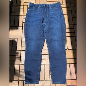 Jeans. Paige. Dark blue wash. Ankle. Size 31.